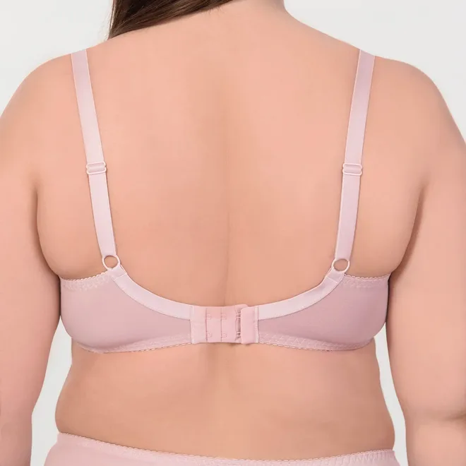Бюстгальтер з коригуючими чашками та графічним мереживом - Зображення 5