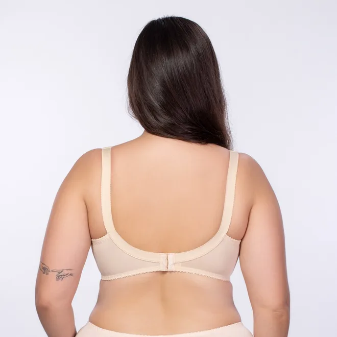Класичний бюстгальтер без кісточок з мереживними вставками - Зображення 7