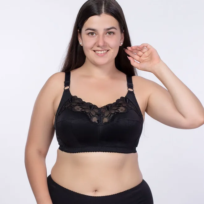 Бюстгальтер без кісточок з вишивкою - Зображення 4