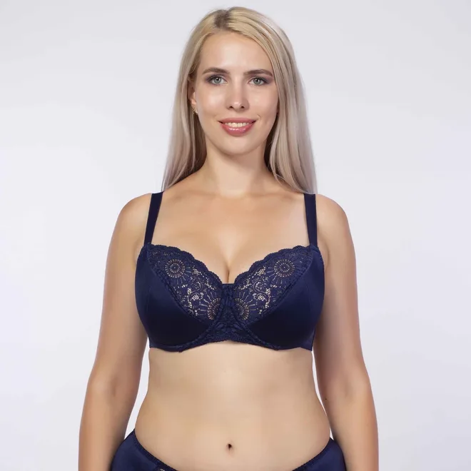 Бюстгальтер на кісточках з напівм'якими чашками