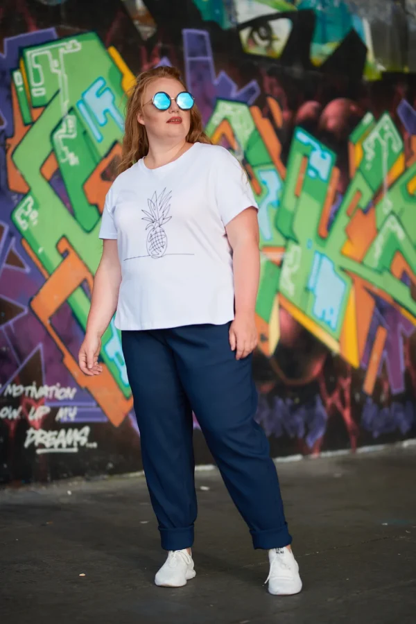Штани mom на резинці (звужені)