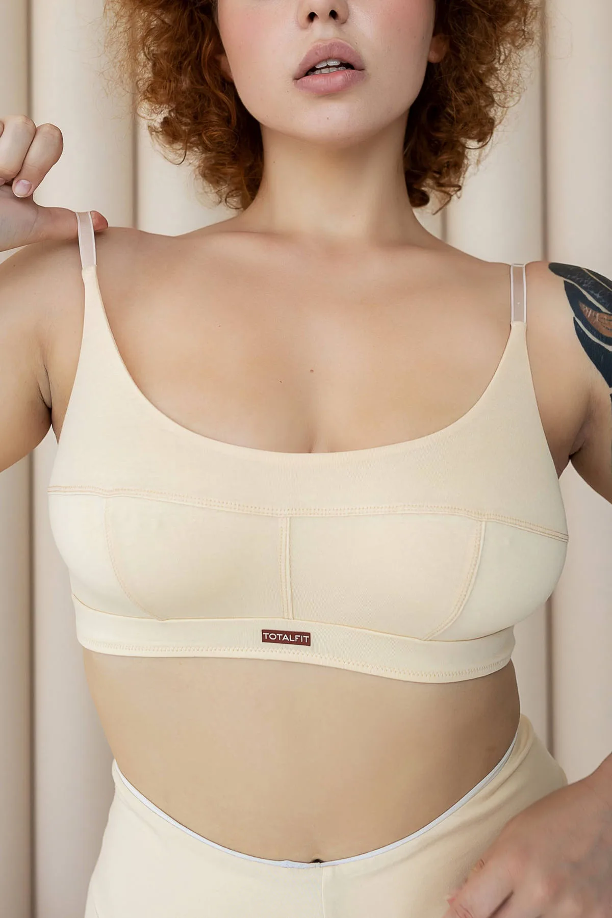 Бавовняний топ без кісточок